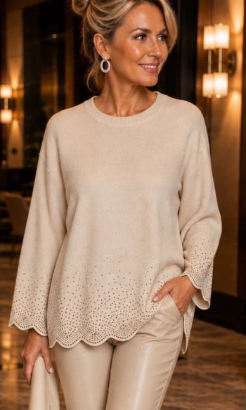 Trui Glamour Beige