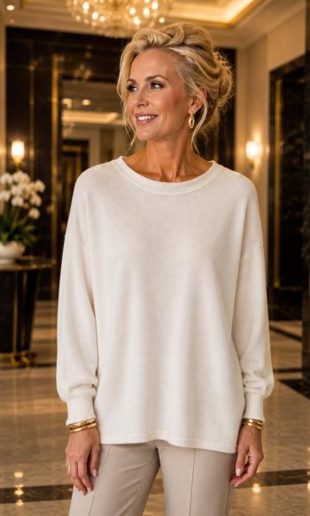 Trui Grace roomwit