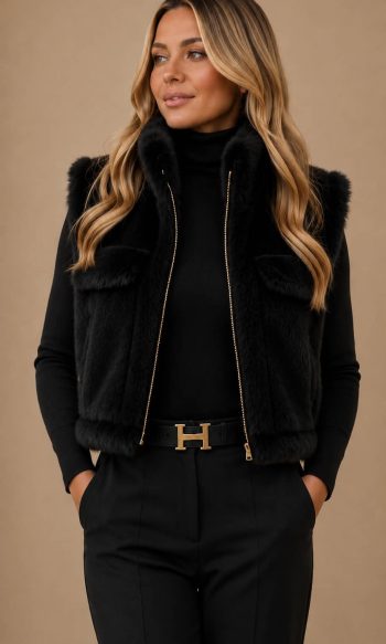 Bodywarmer Dolce Zwart