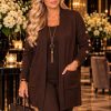 Vest Lotte bruin